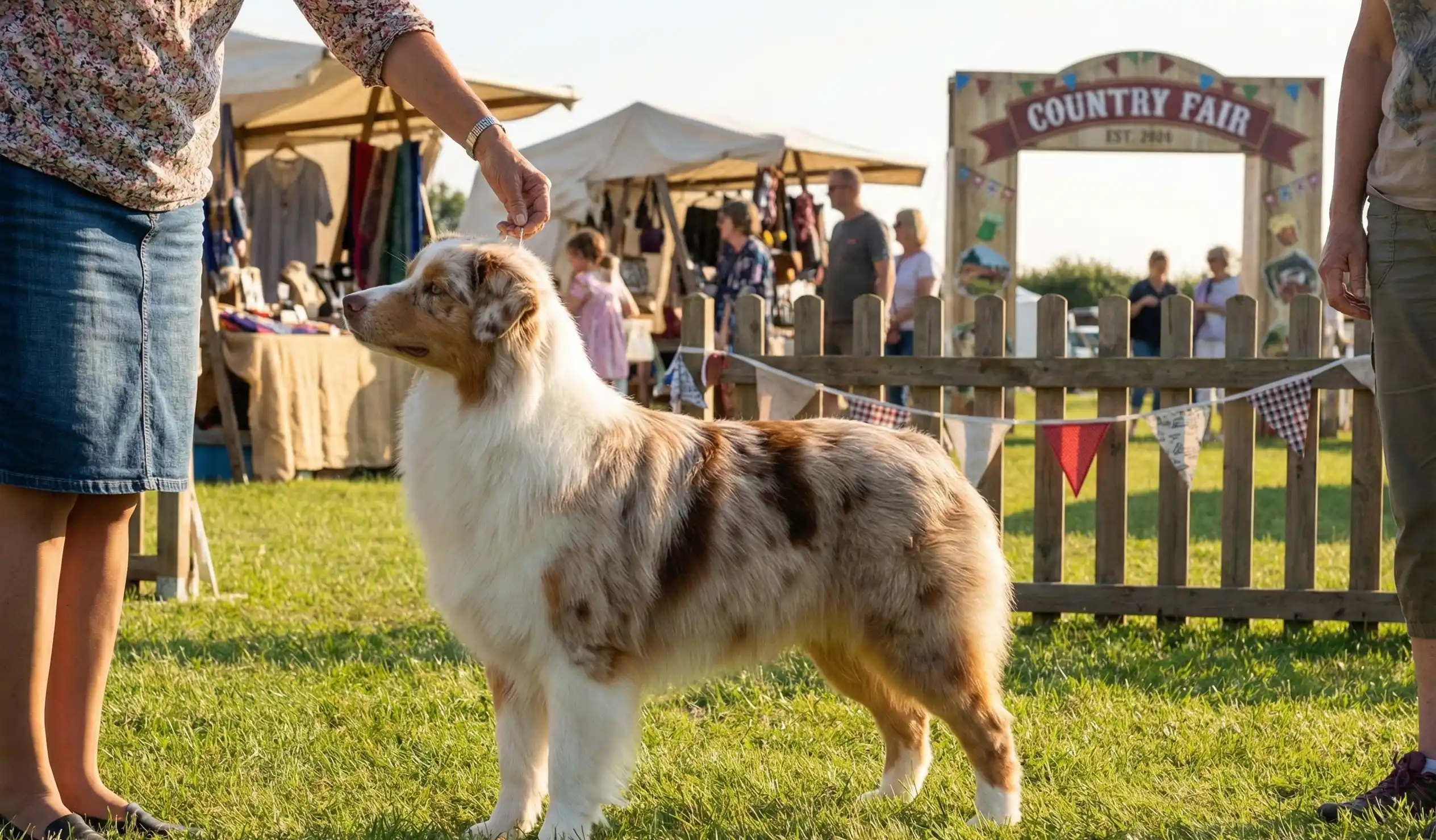 オーストラリアン・シェパードのドッグショー