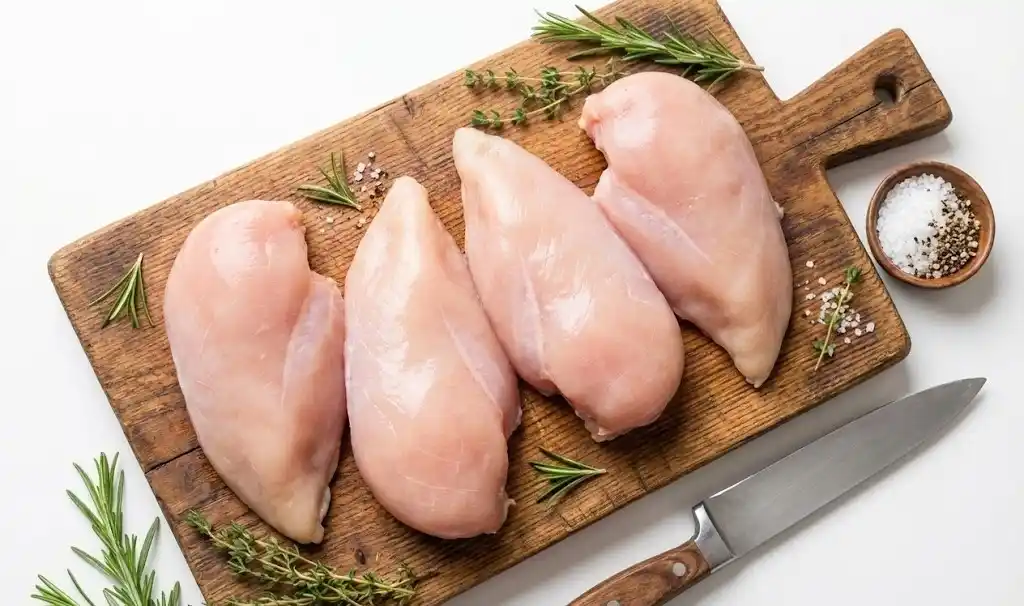 生の鶏むね肉
